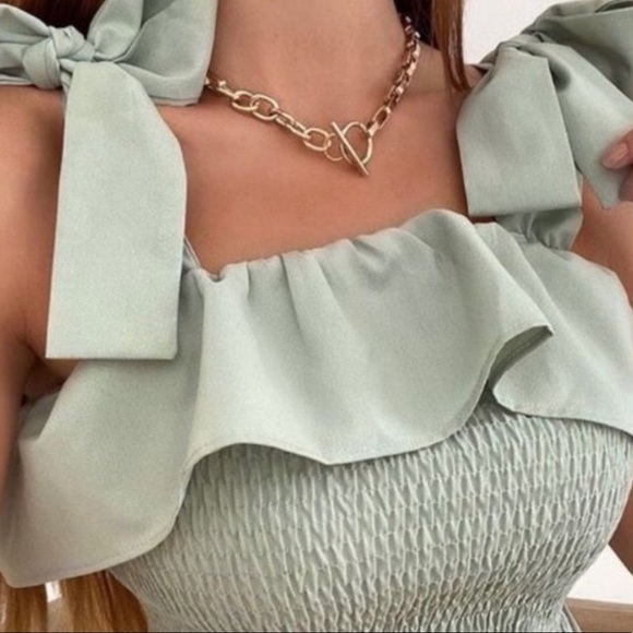 NEW 18K GOLD CHUNKY CHAIN NECKLACE - Picture 6 of 7